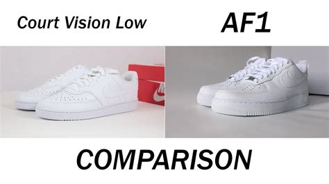 Nike ebernon vs court vision